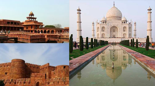 Full Day Agra Tour Taj Mahal, Fort & Fatehpur Sikri