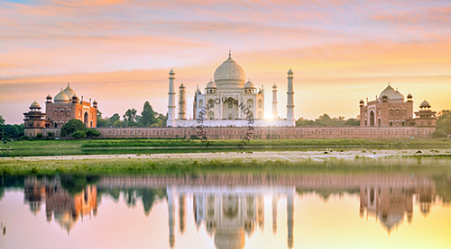 Taj Mahal at Sunrise and Agra Day Tour from Delhi