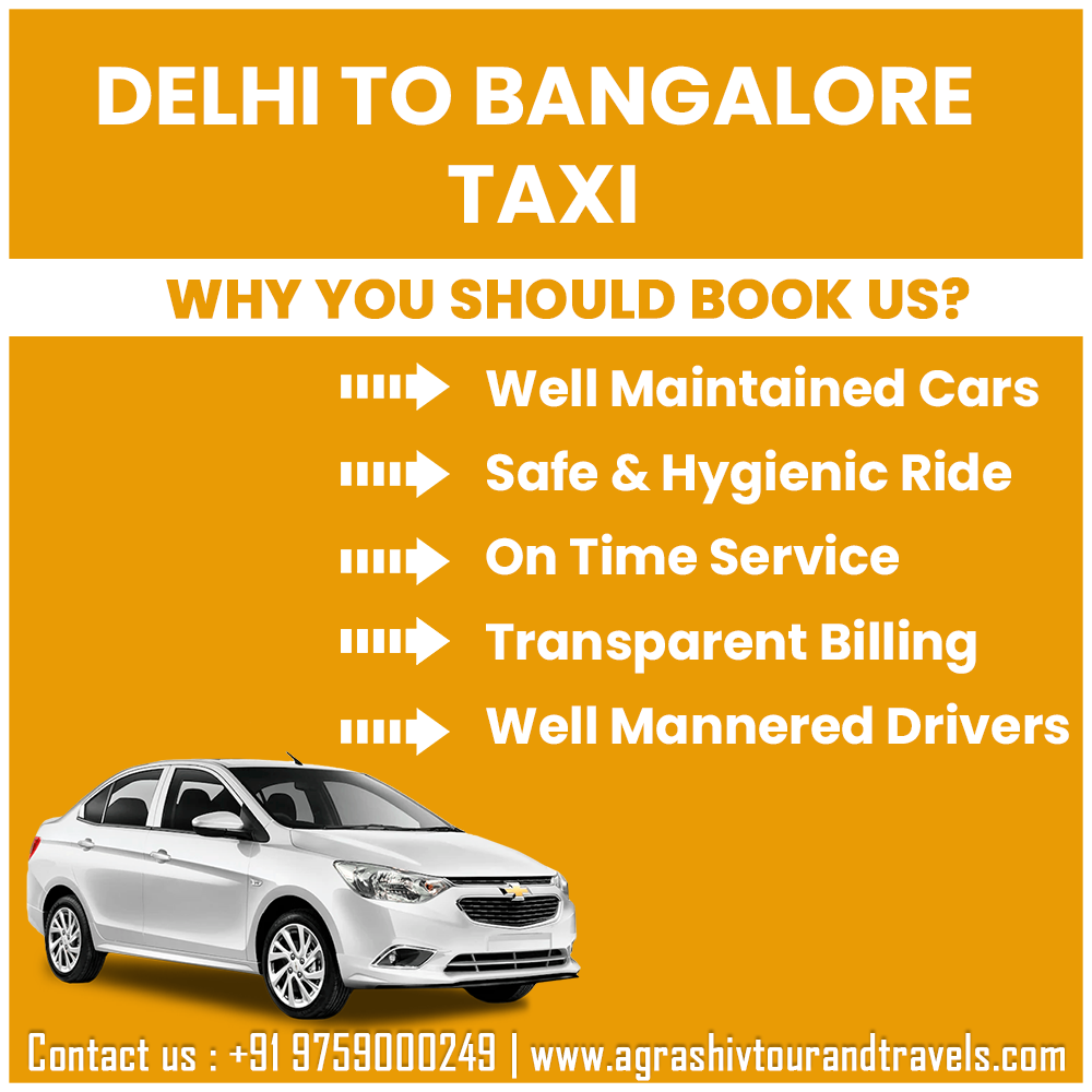 Delhi-To-Bangalore-Taxi