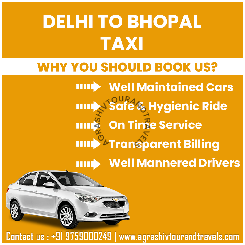 Delhi-To-Bhopal-Taxi