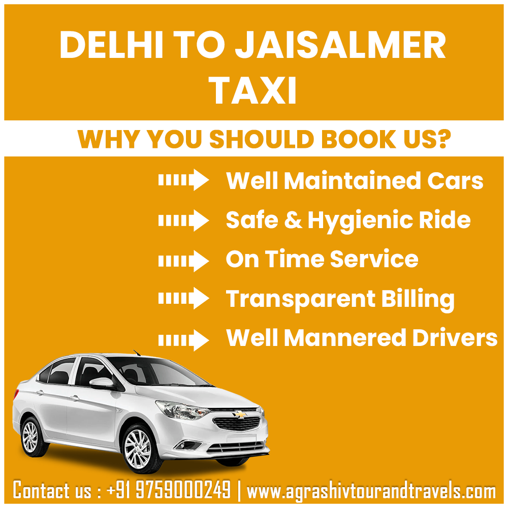 Delhi-To-Jaisalmer-Taxi