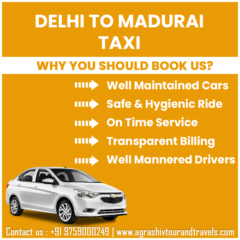 Delhi-To-Madurai-Taxi