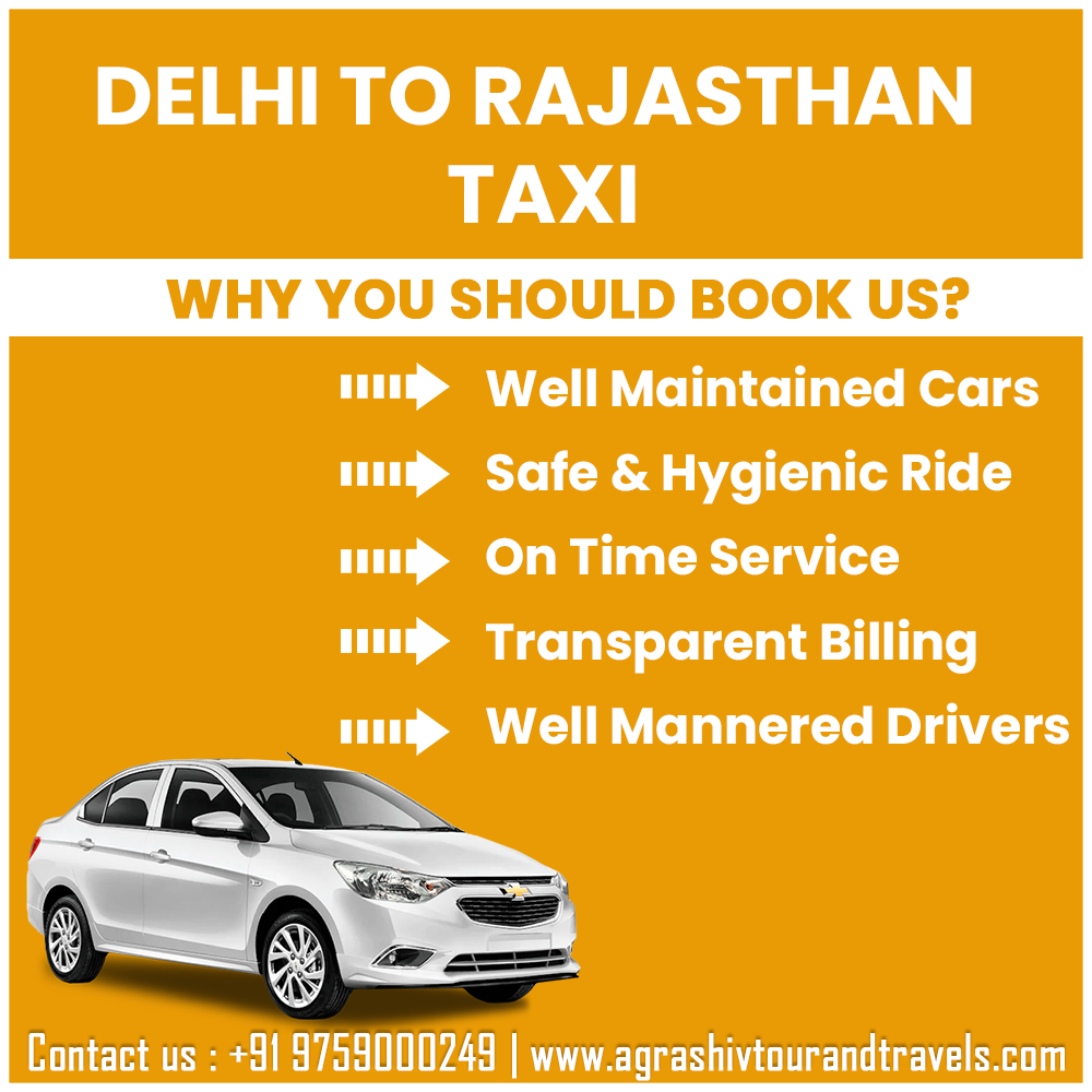 Delhi to Rajasthan Taxi