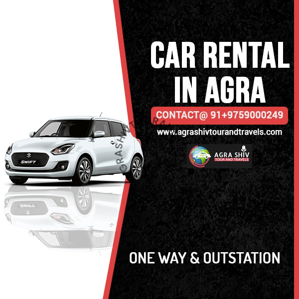 car rental in agra