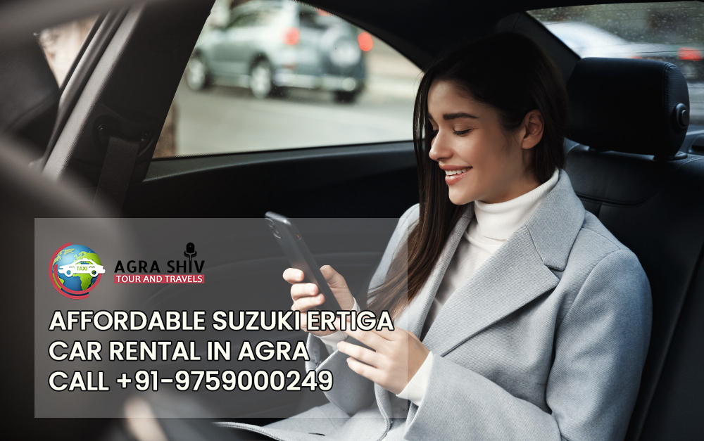 Affordable Suzuki Ertiga Car Rental in Agra