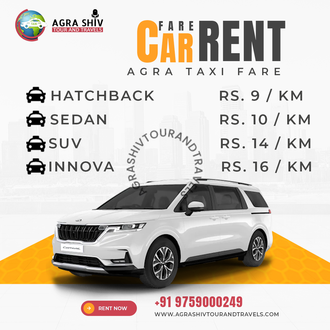 Agra Taxi Fares