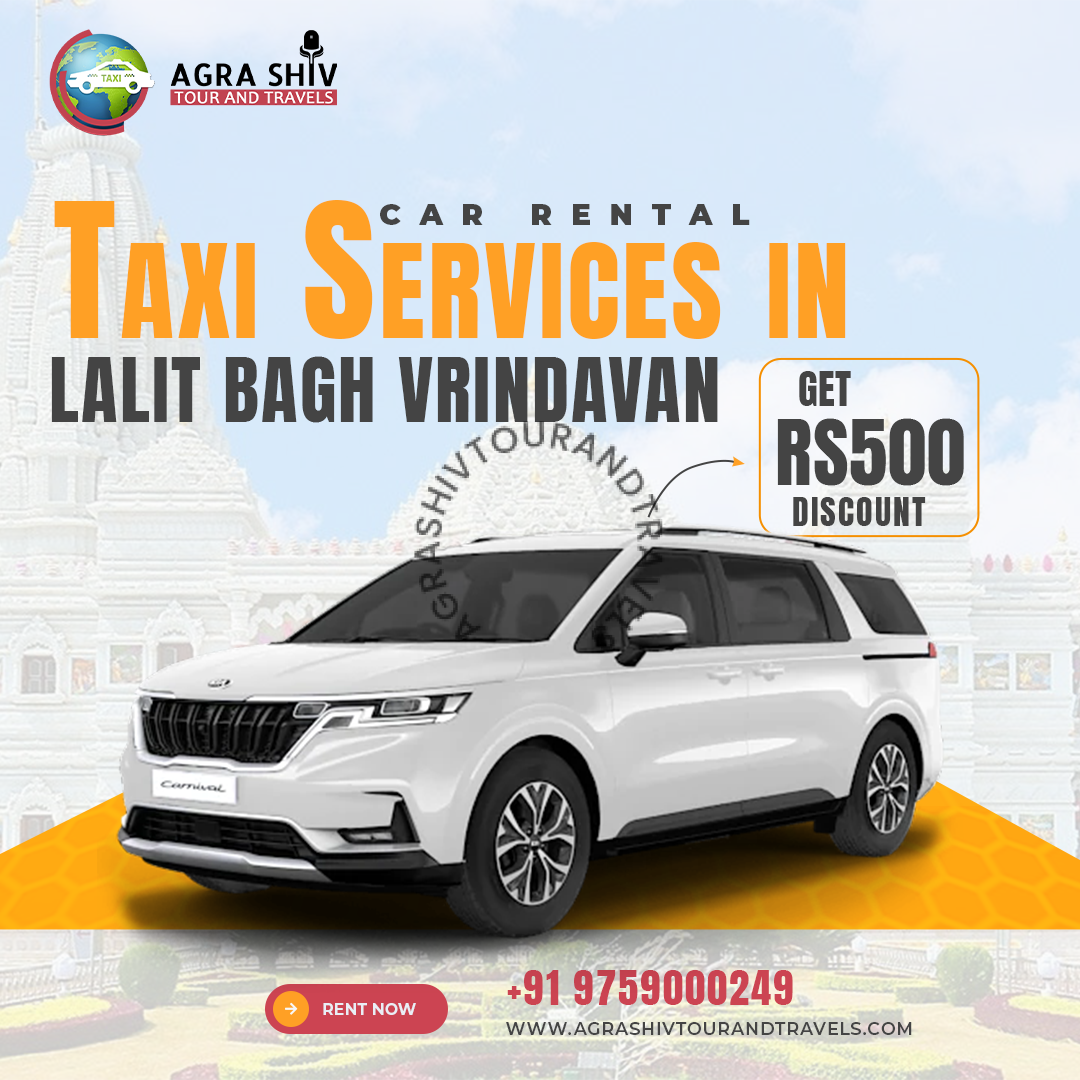 Taxi Services in Lalit Bagh Vrindavan