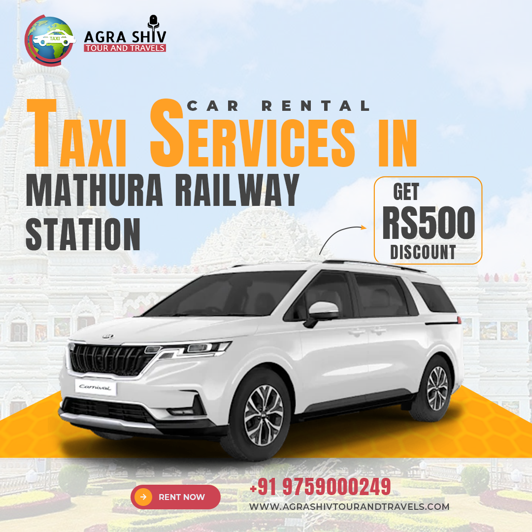 Taxi Services in Mathura Railway Station