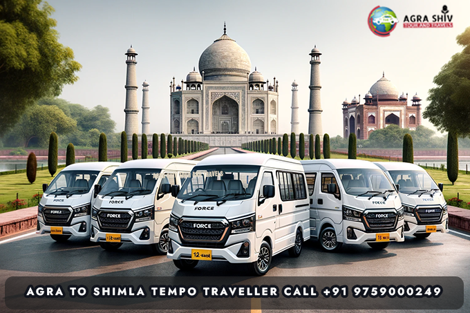 Agra To Shimla Tempo Traveller