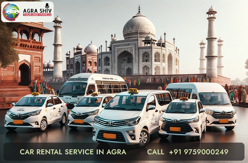 car rental services in Agra