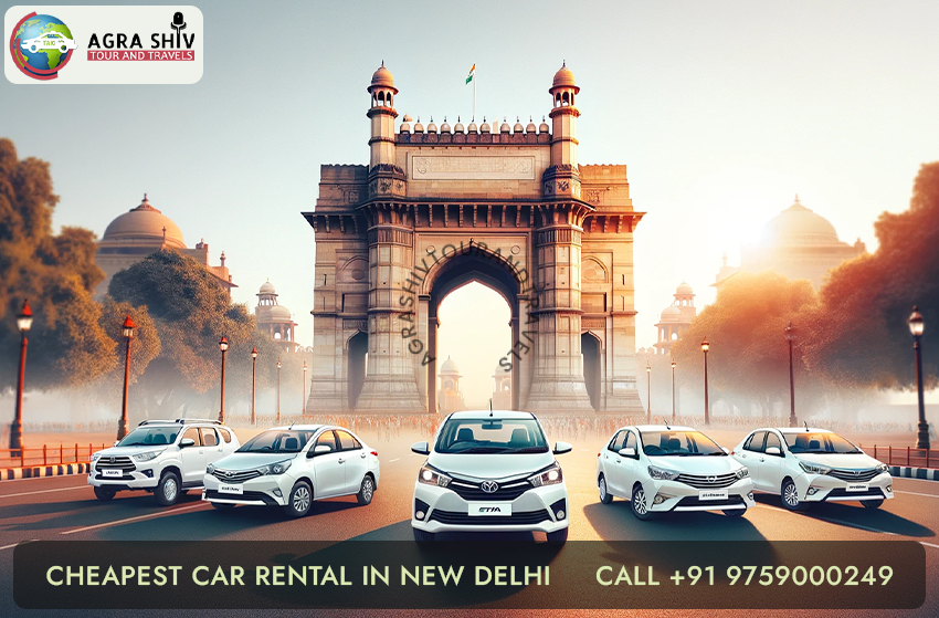 car rental services in New Delhi