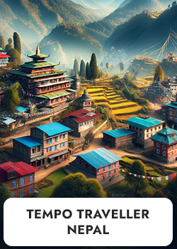 Tempo Traveller in Nepal Package