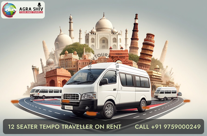 12 Seater Tempo Traveller on Rent