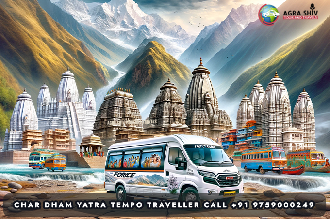 Chardham Package By Tempo Traveller From Aligarh