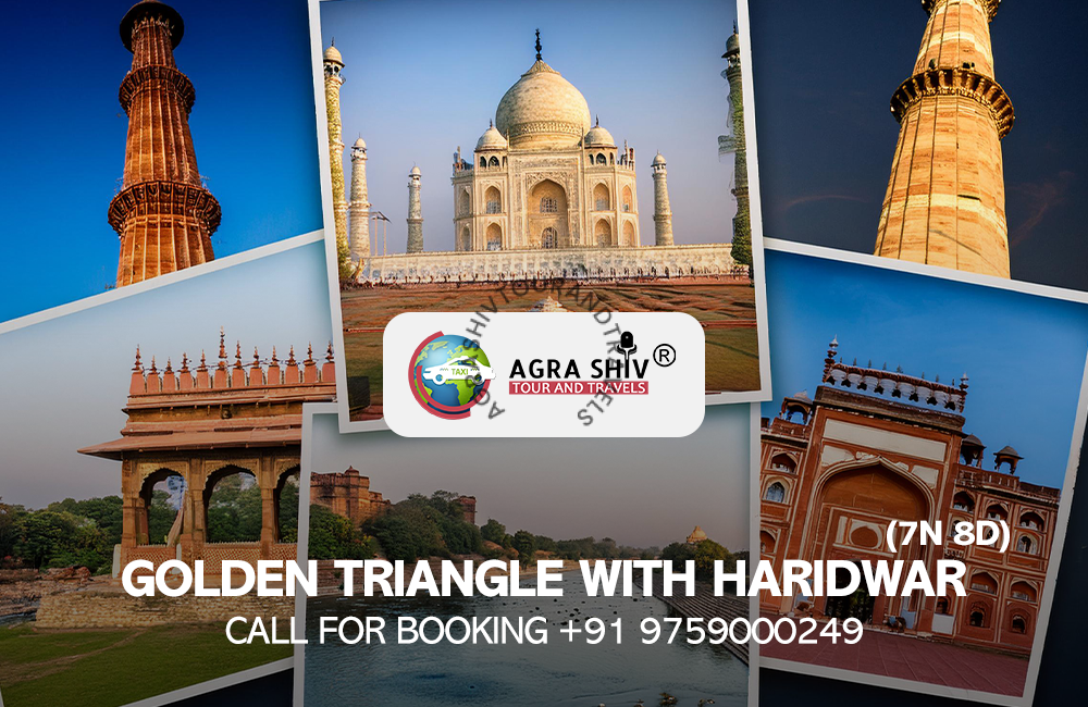 Golden Triangle Tour with Haridwar 7N 8D