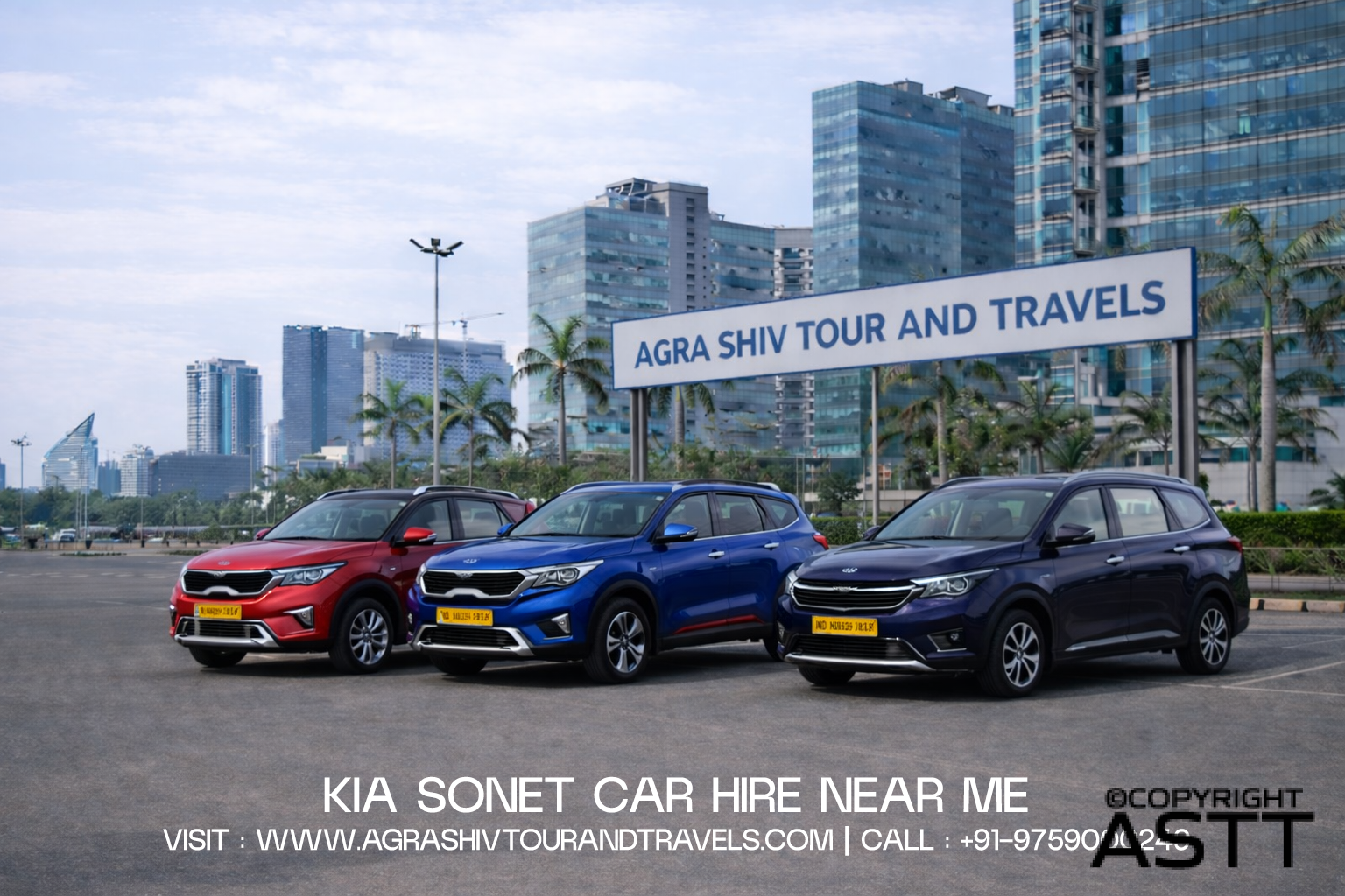 Kia Sonet Car Hire Near Me