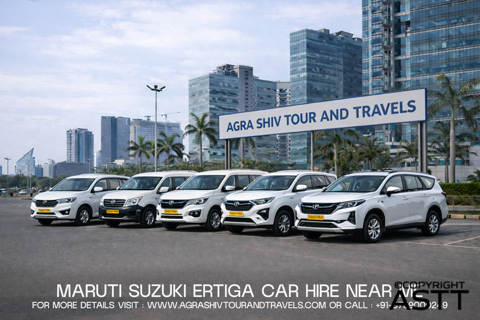 Maruti Suzuki Ertiga Car Hire Near Me in India